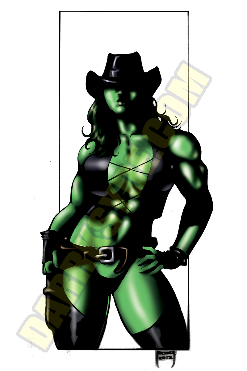 SHE-HULK IN TOMBSTONE