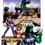 SHE-HULK MEETS CHUN LI and CAMMY