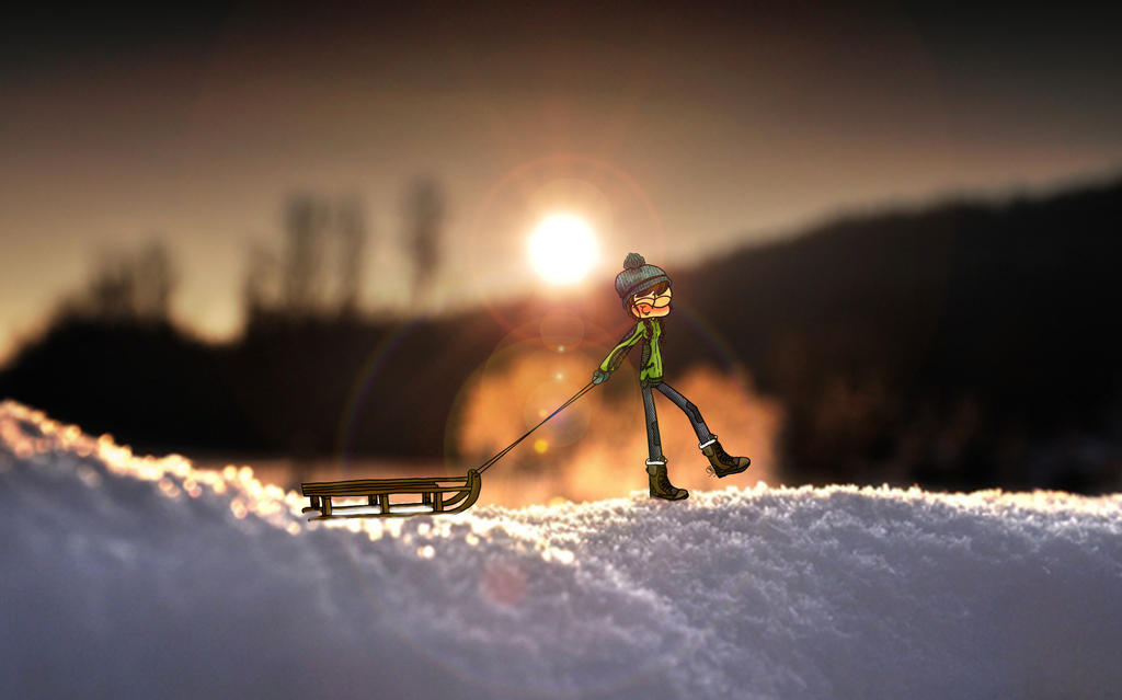 sled time by CartoonLife6 on DeviantArt