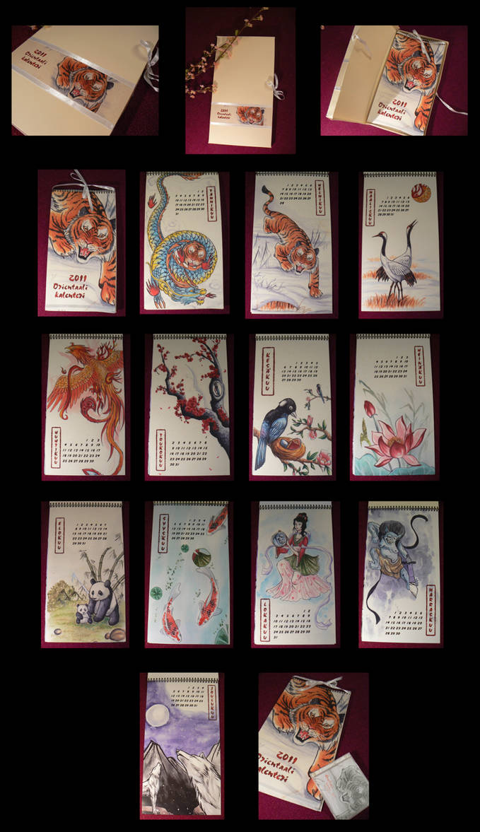 Oriental Calendar 2011 by hopeakorento on DeviantArt