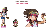 Coco Nokuma Sprites