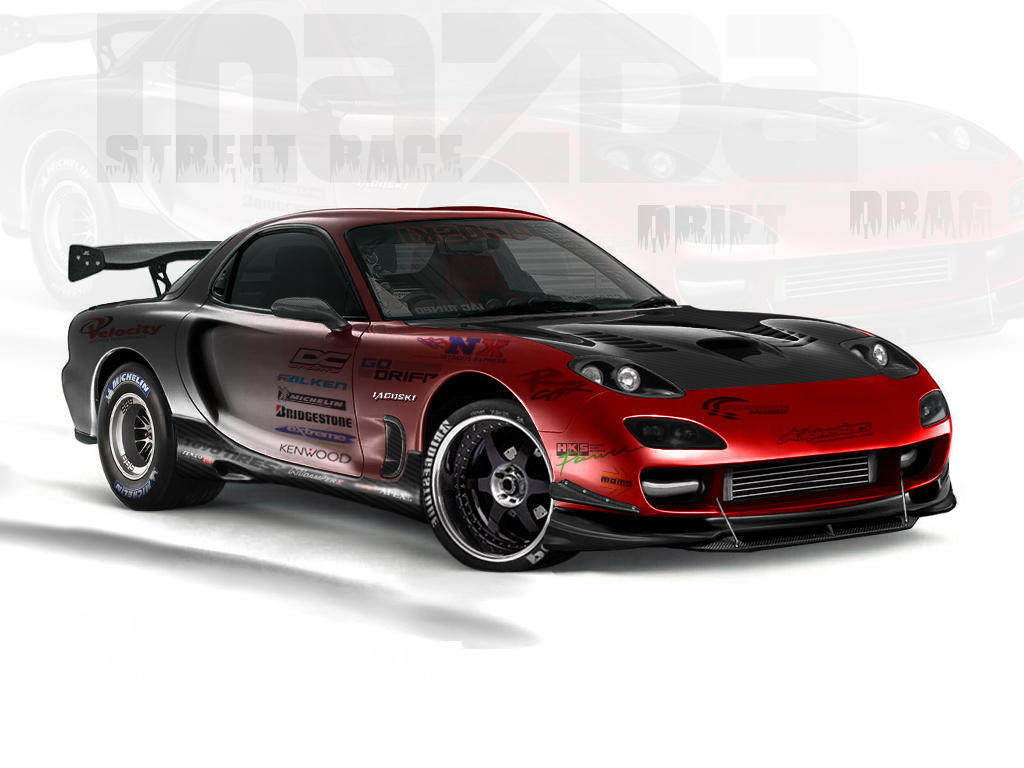 Mazda RX7 by ljdesigner on DeviantArt