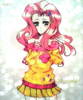 Fluttershy (Human) Fan Art