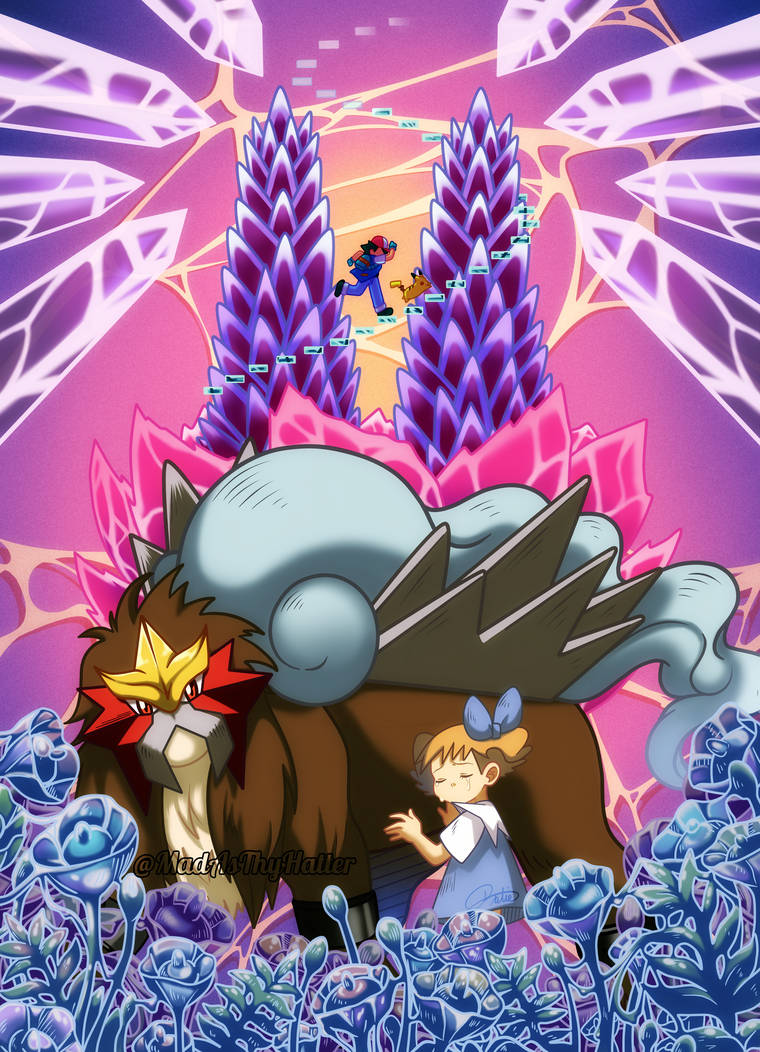 Entei by MadAsThyHatter on DeviantArt