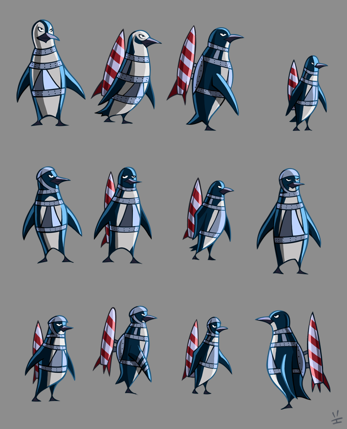 Penguin army
