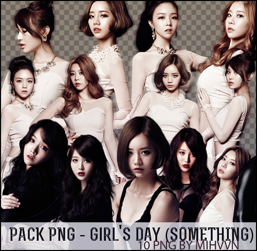 PACK PNG - Girl's Day (Something)