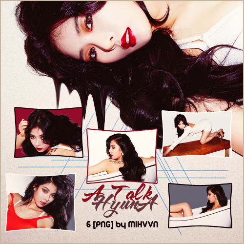 Pack PNG - HyunA (A Talk)