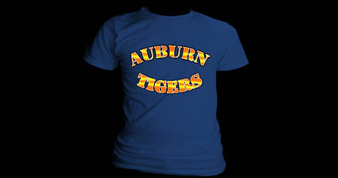 Auburn Tigers tee shirt