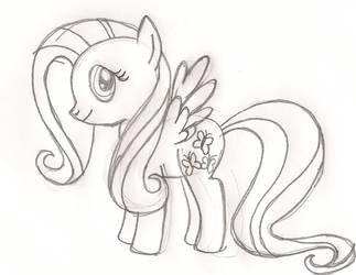 Fluttershy Sketch