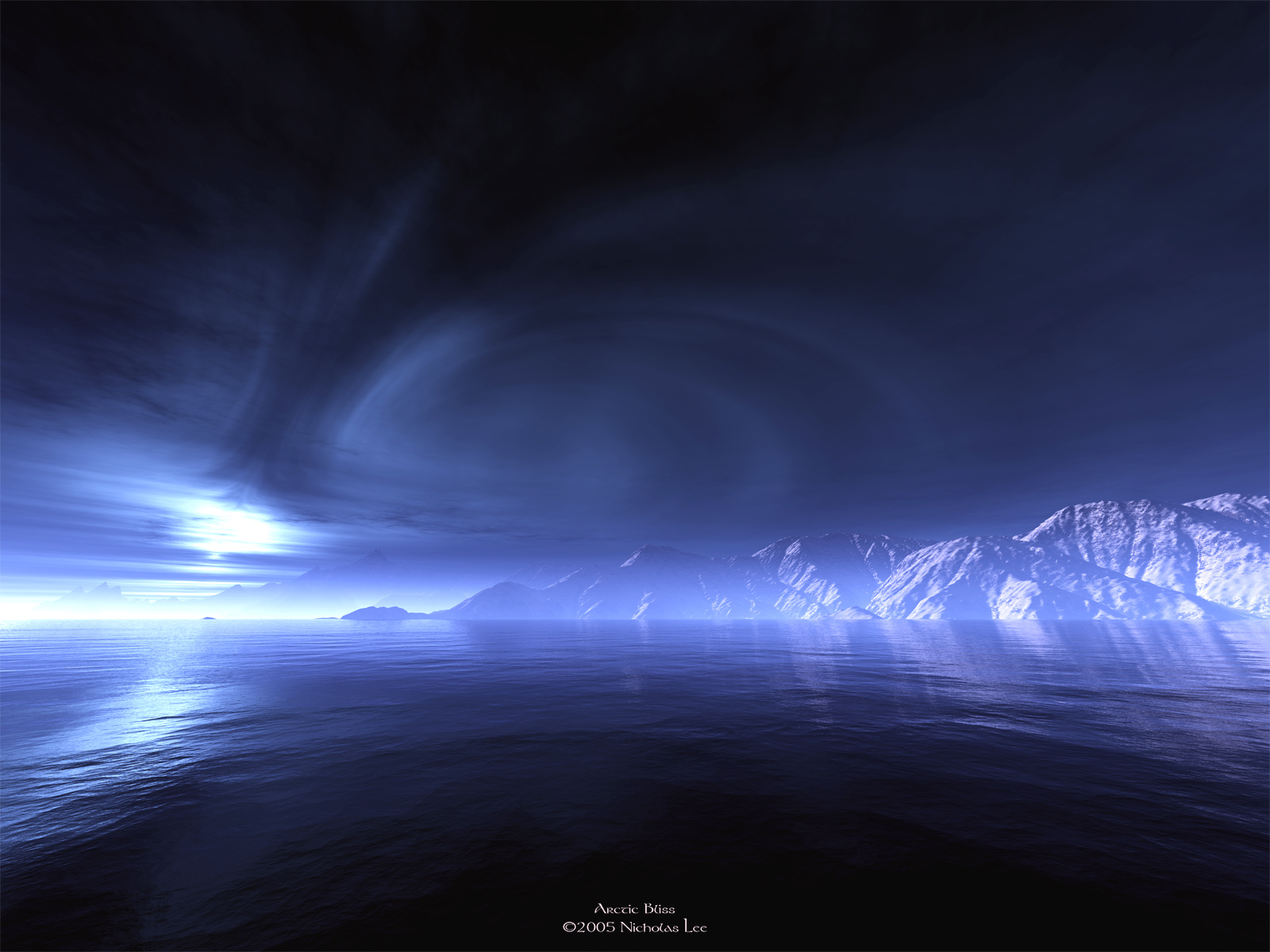 Arctic Bliss - Terragen