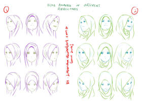 Hijab awning - Perspectives