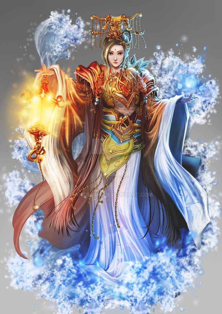 Стихия королевы. Богиня солнца Сихэ. Си Ван му китайская богиня. Божество фэнтези. Богиня фэнтези.