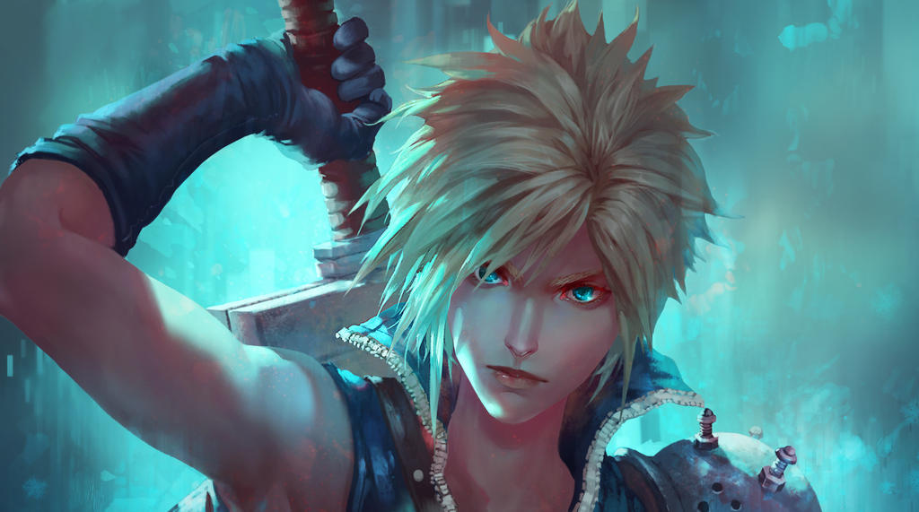 Sketch_FF7_Cloud