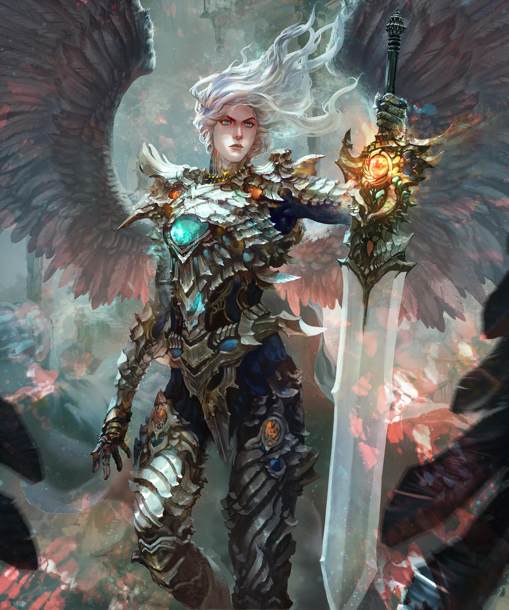 Archangel Uriel by antilous on DeviantArt