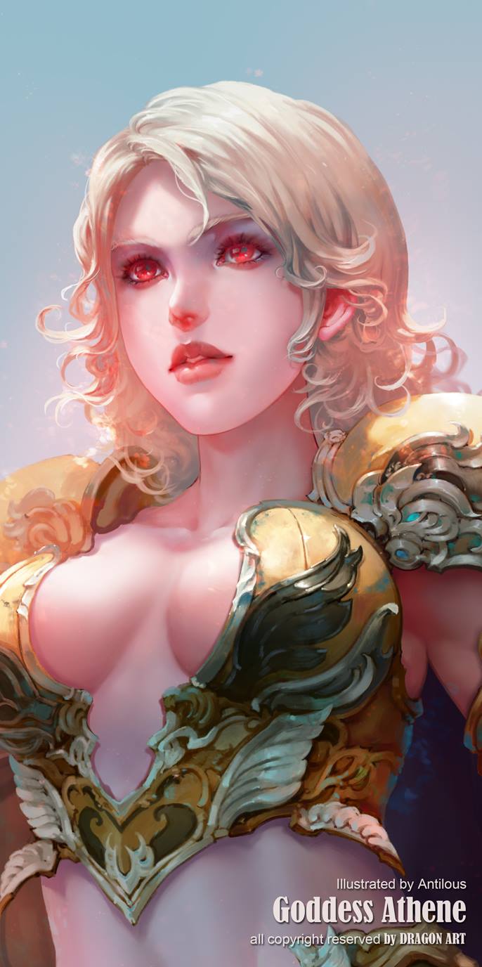 Athena, goddess of war, and practical reason. by alebocetos on DeviantArt