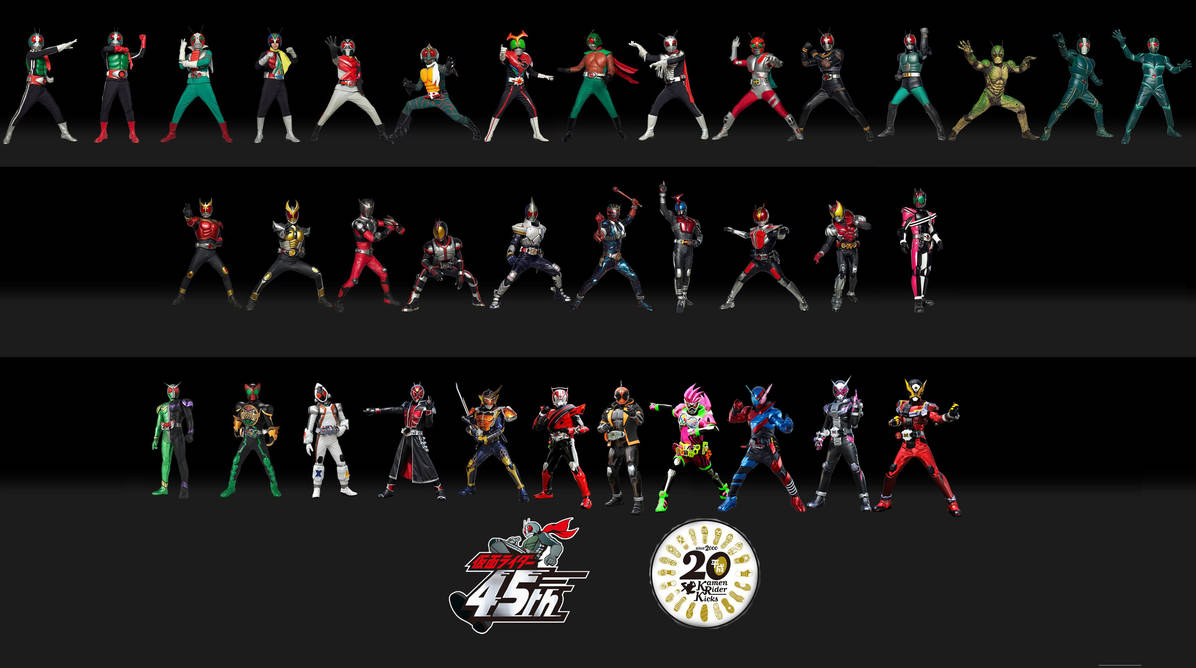 All Riders Complete by Ruddyes on DeviantArt