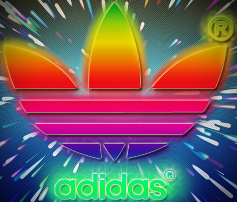 Vibrant Adidas Logo mjcn17 on