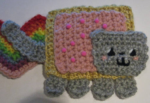 Pattern for Nyan Cat Scarf