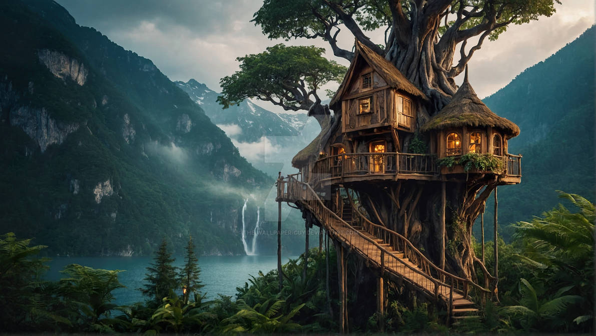 Treehouse Wallpaper (55) by The-Wallpaper-Guy on DeviantArt