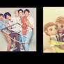 one direction plushies yay!