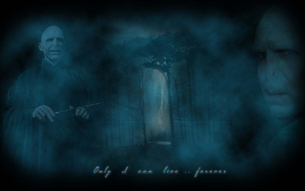 Voldemort HP7 wallpaper
