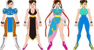 Chun-Li Paper Doll