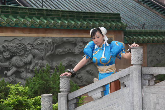 Chun-Li Cosplay photograph