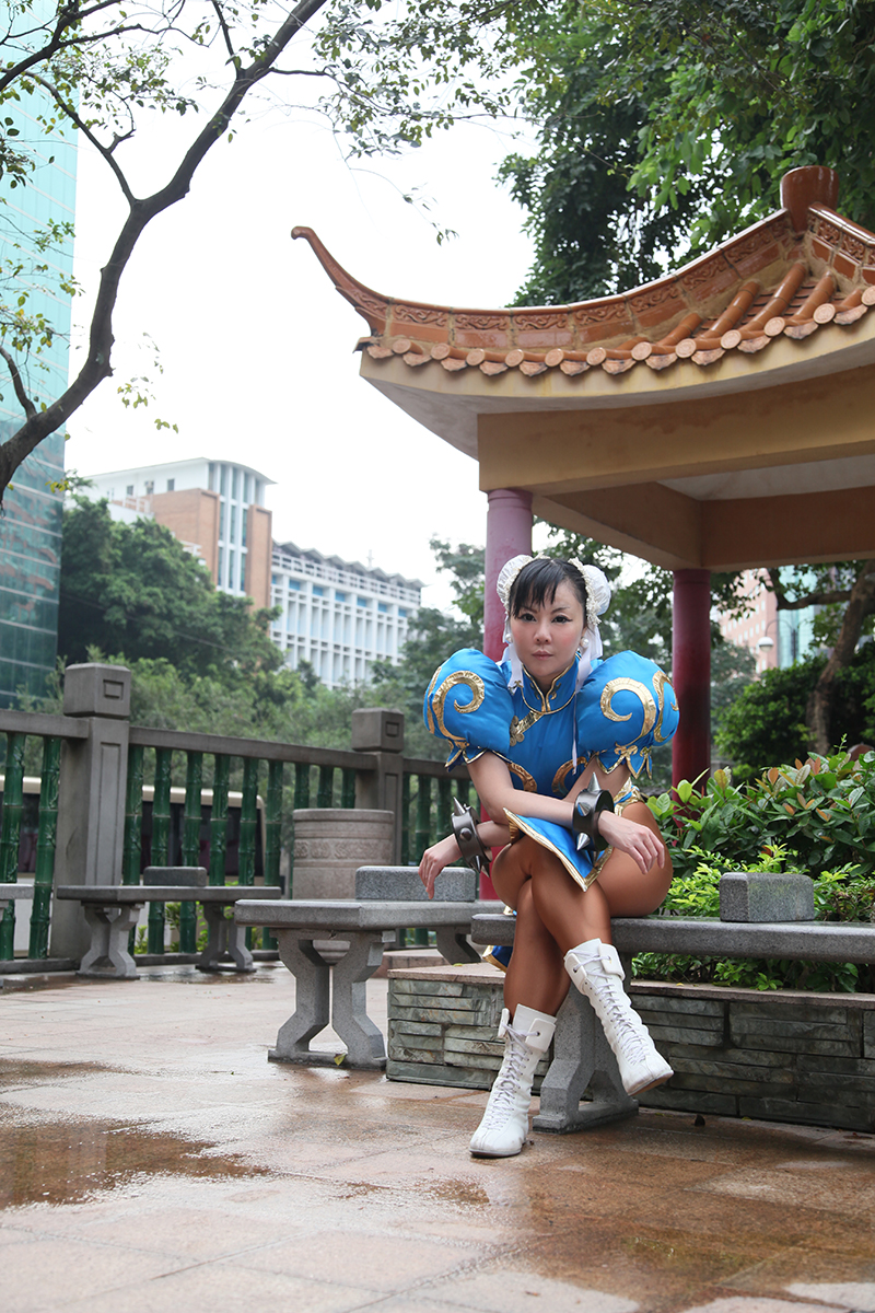 Chun-Li Cosplay photograph