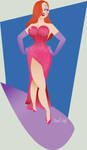 Jessica Rabbit art jam by ingridlaka