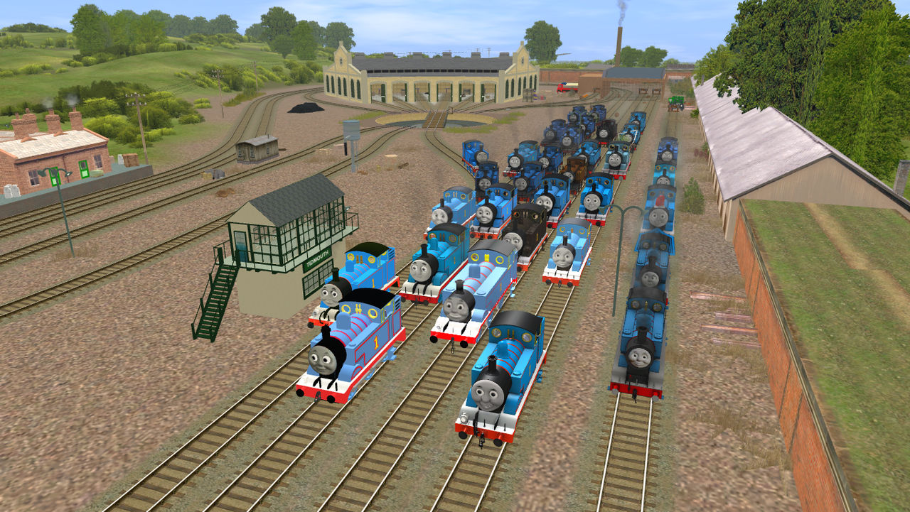 Model Trainz Many Trainz Thomas Models The Sequel by Number1thomasfan on DeviantArt