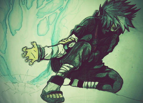 kakashi ( color pencils)