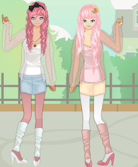 Pinkie and Fluttershy Woot