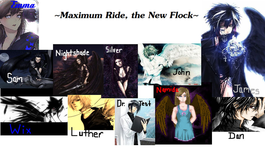 Maximum Ride Total Drawing Maximum Ride by UnknownIrishAmerican on DeviantArt
