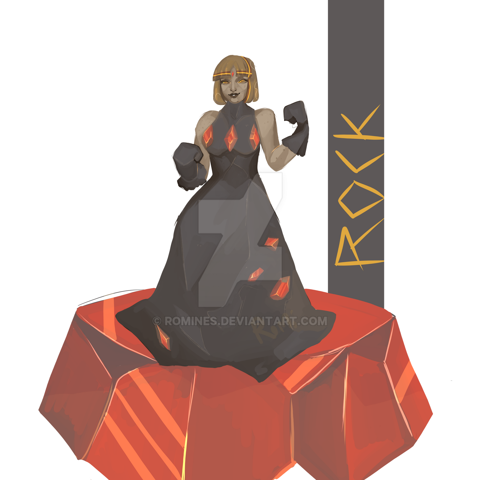 Rock princess by RoMINES on DeviantArt