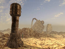 Ruins - 3D Landscape