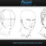 How to Draw Male Heads - 3 Quarter Angle