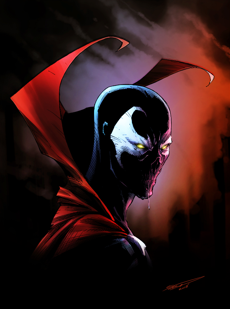 Spawn animations. Амонг АС Спаун. Spawn animated Series Art.