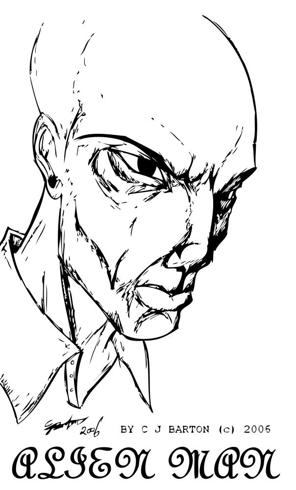 Alien Man 2 by ClaytonBarton on DeviantArt