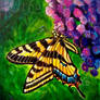 Swallowtail Butterfly in Acrylic