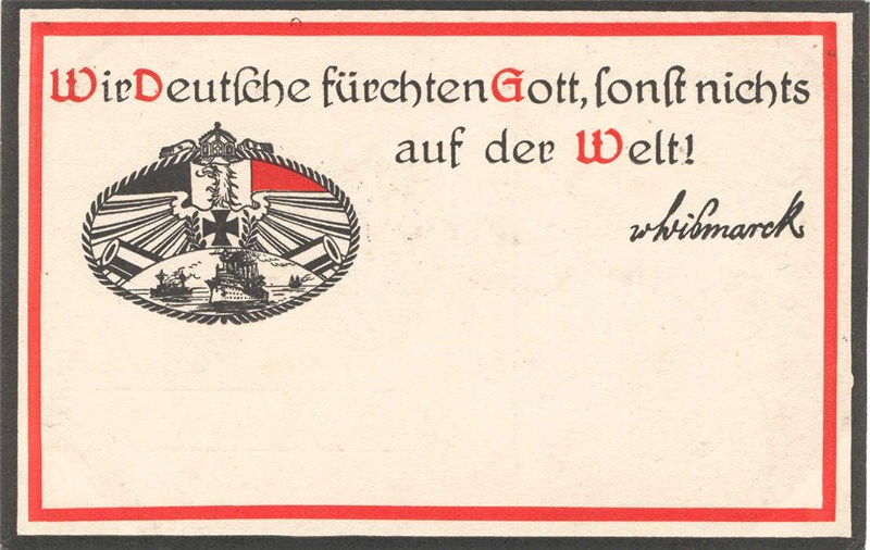 WWI German Postcard