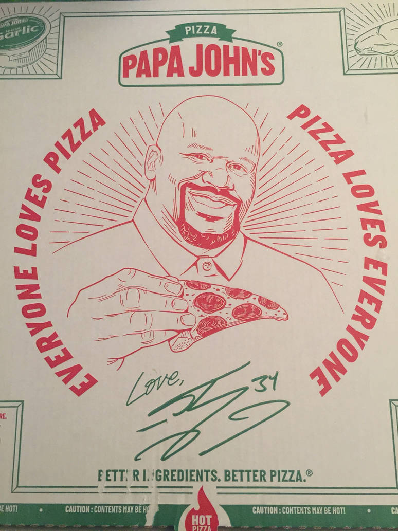 Shaq-a-roni pizza box by BarroTheBroadcaster on DeviantArt