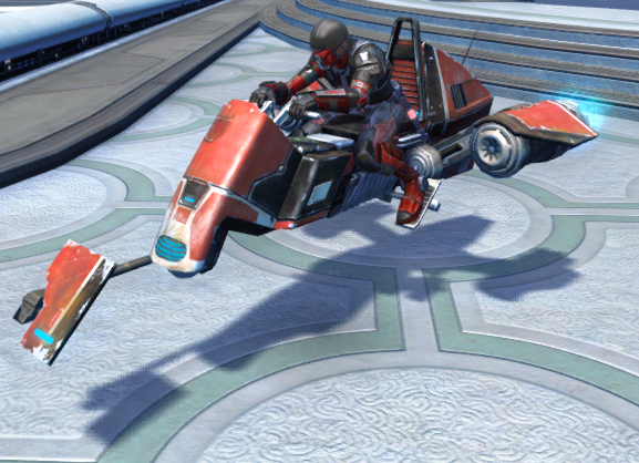 Sith Motorcycle Sith Elite Warlord Hotrigged Speeder Bike by BarroTheBroadcaster on ...