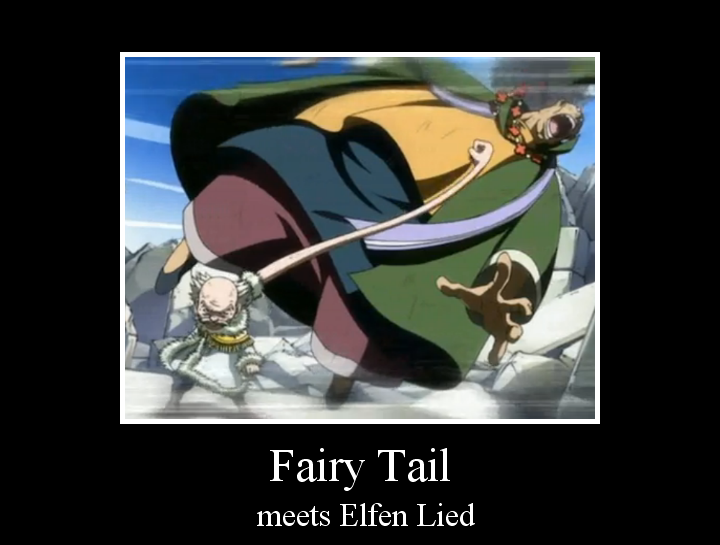 Fairy Tail meets Elfen Lied