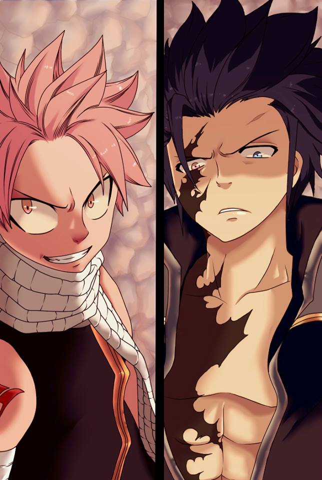 Natsu y Gray