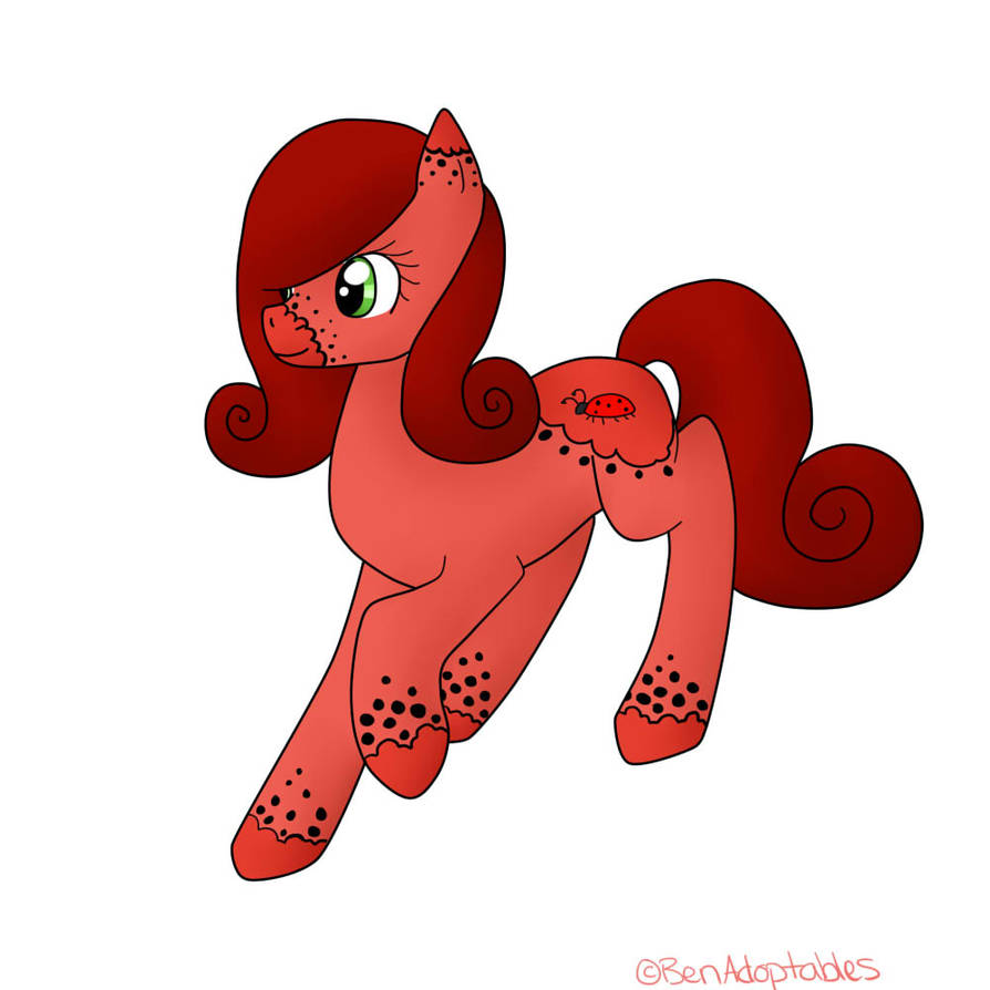 Custom Color Ladybug MLP Ladybug Custom by BenAdoptables on DeviantArt
