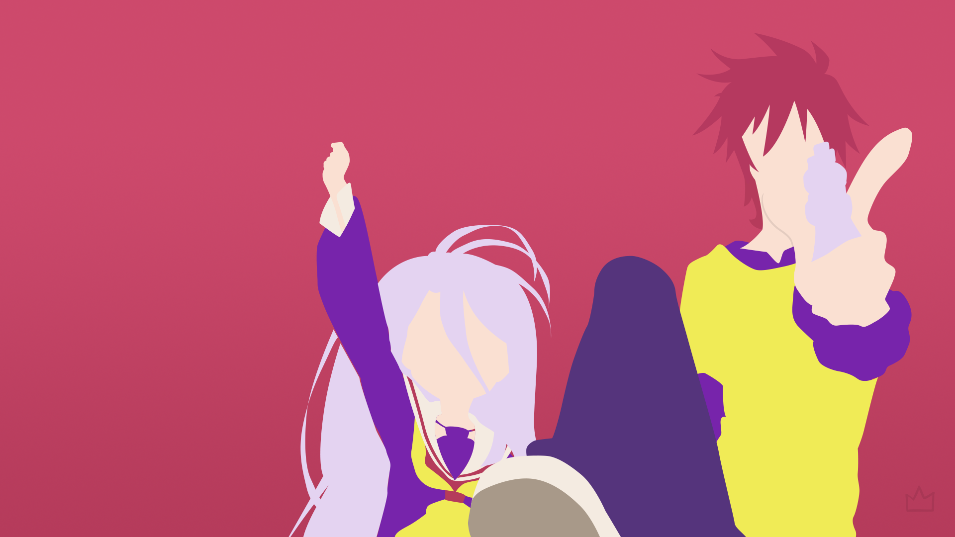 Shiro + Sora (No Game No Life)