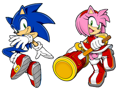 Sonamy Sonic e Amy added a new photo. - Sonamy Sonic e Amy