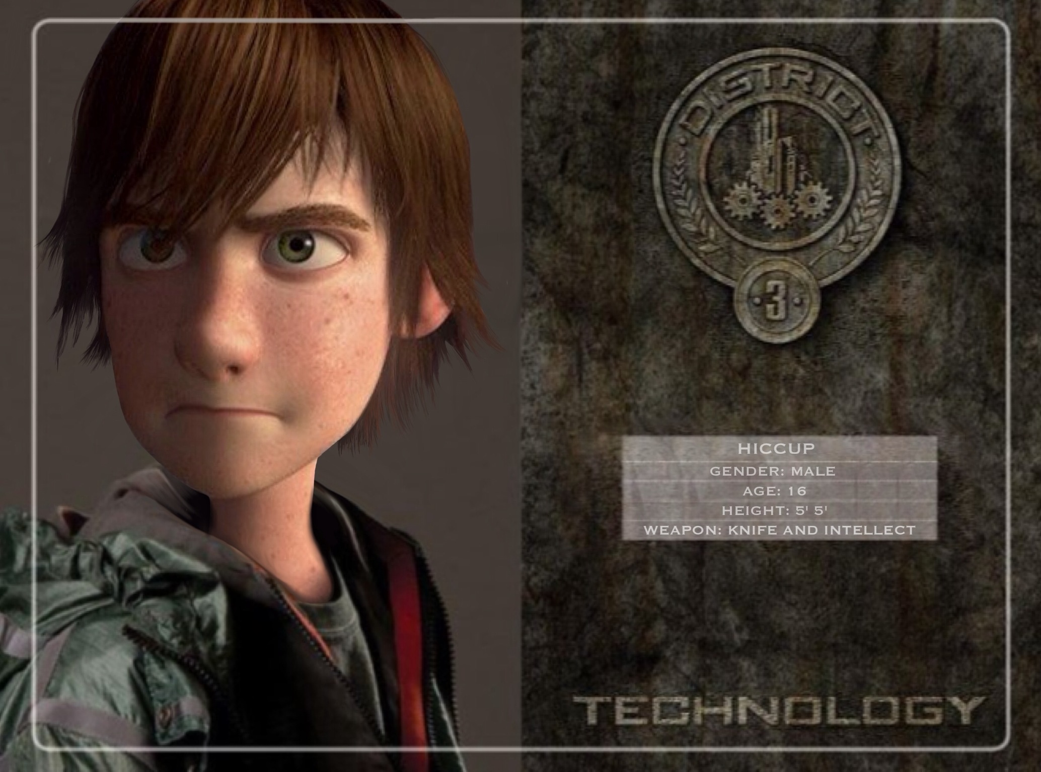 Hiccup in Hunger Games