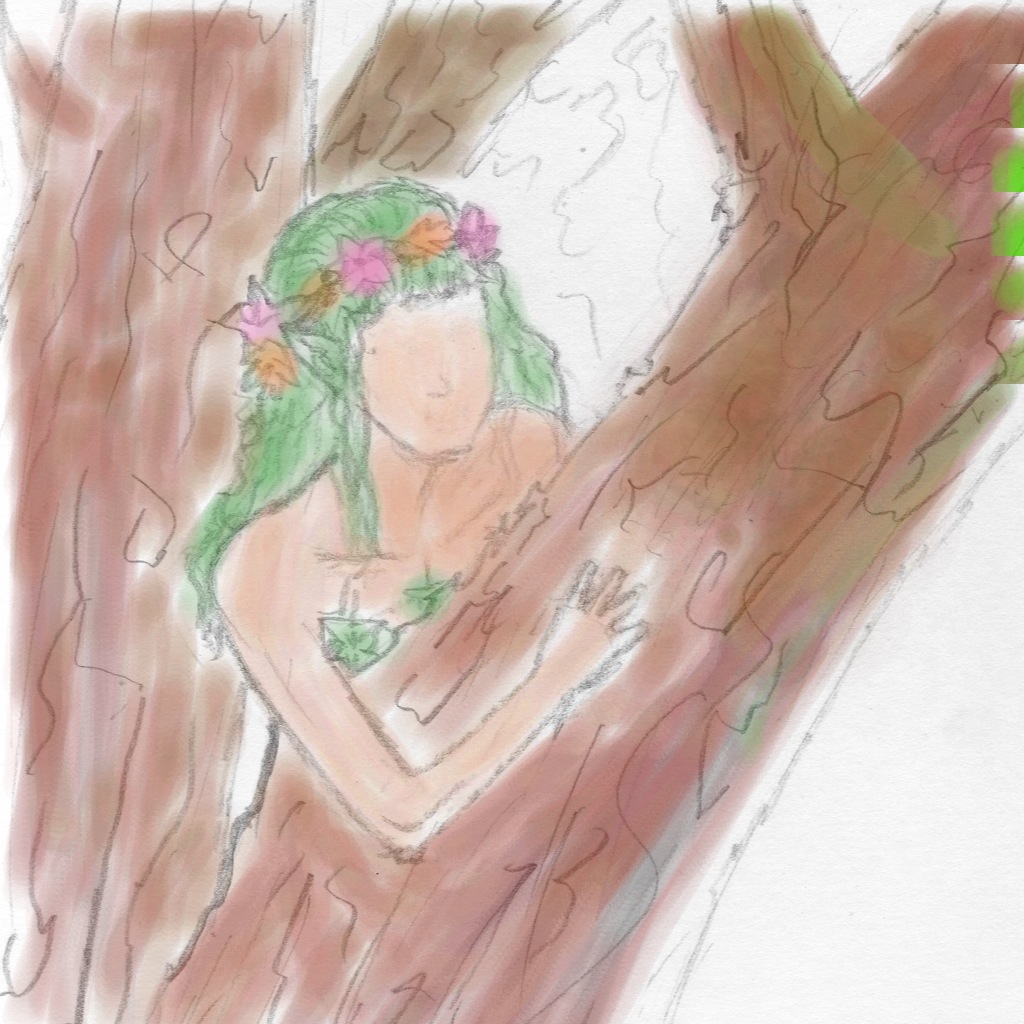 Dryad-coloured