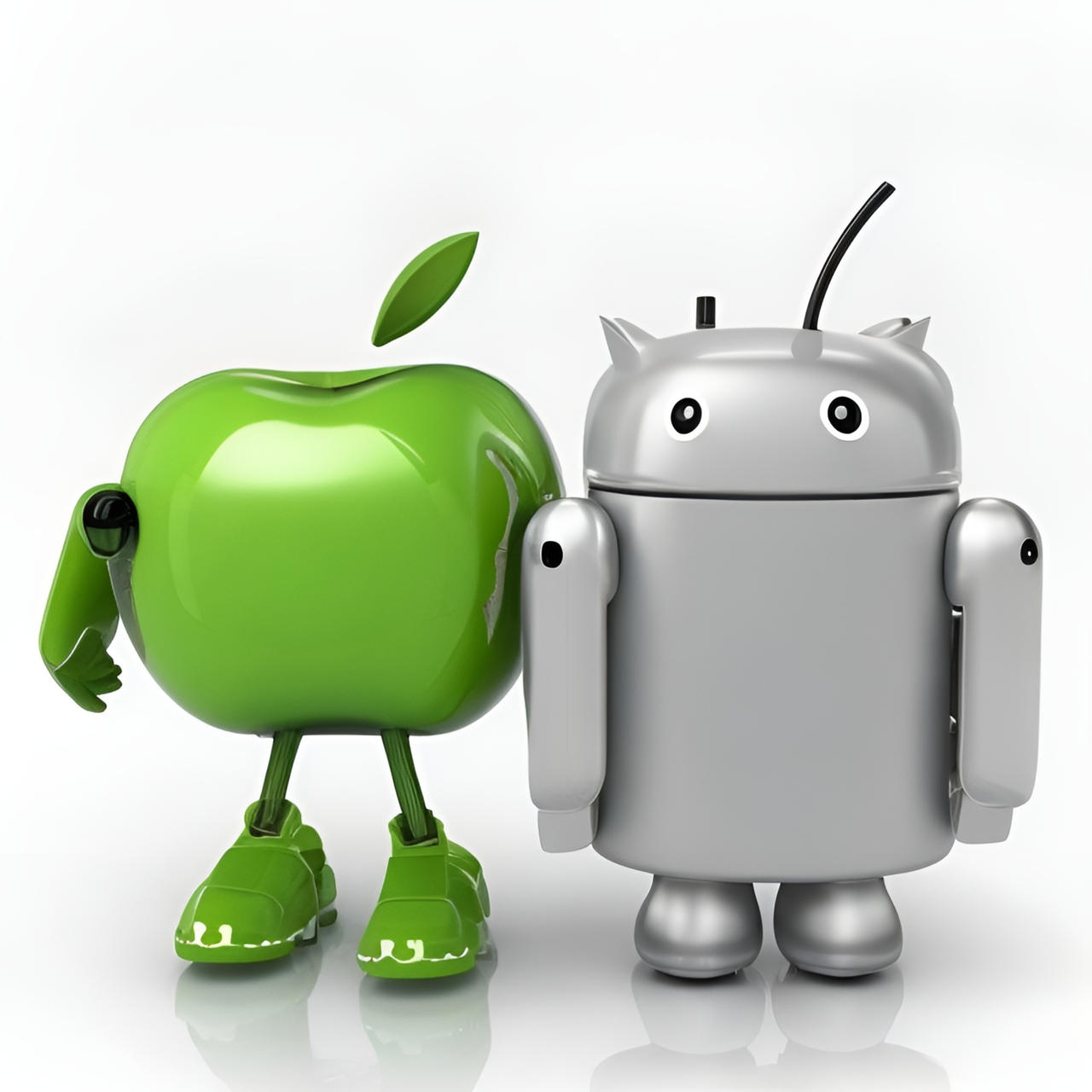 Personagem Apple e Android by ChrisJr2518 on DeviantArt